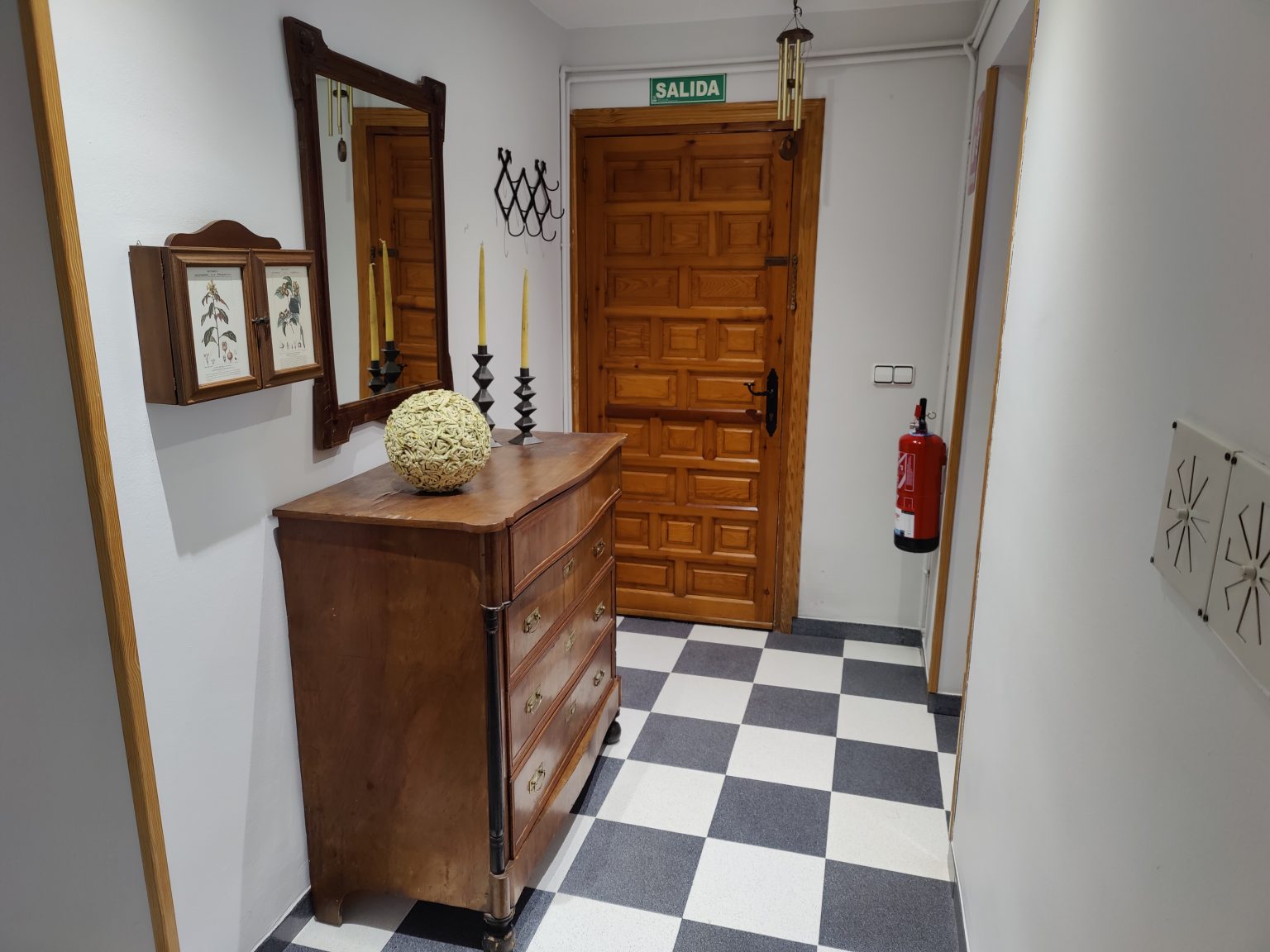 Recibidor de la casa