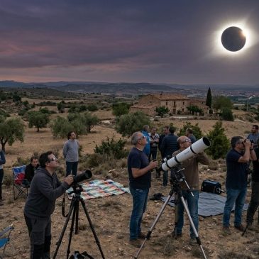 Reserva tu alojamiento rural en Aragón para el eclipse solar total de agosto de 2026